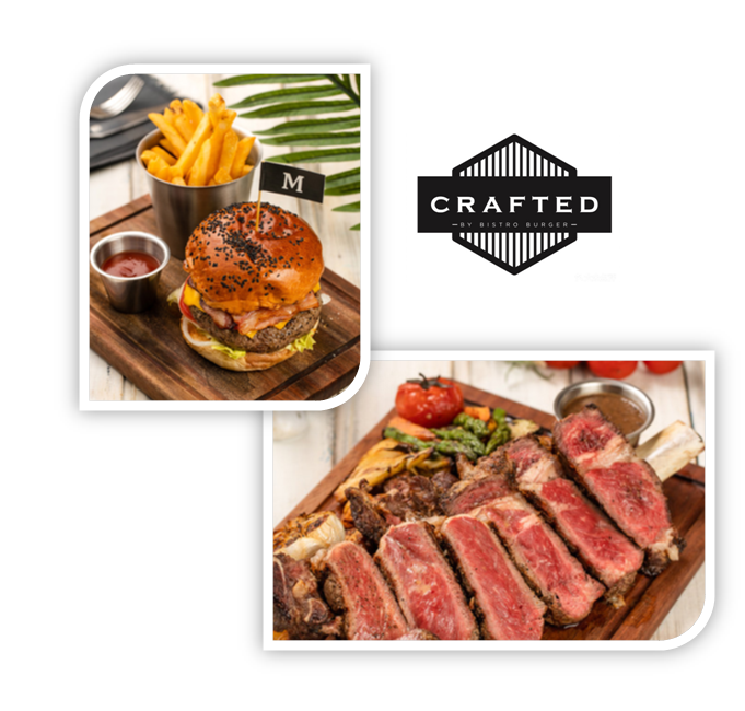 Crafted by Bistro Burger