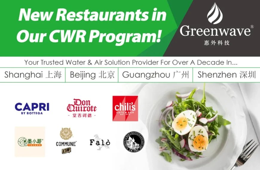 New Restaurants in Our CWR Program!